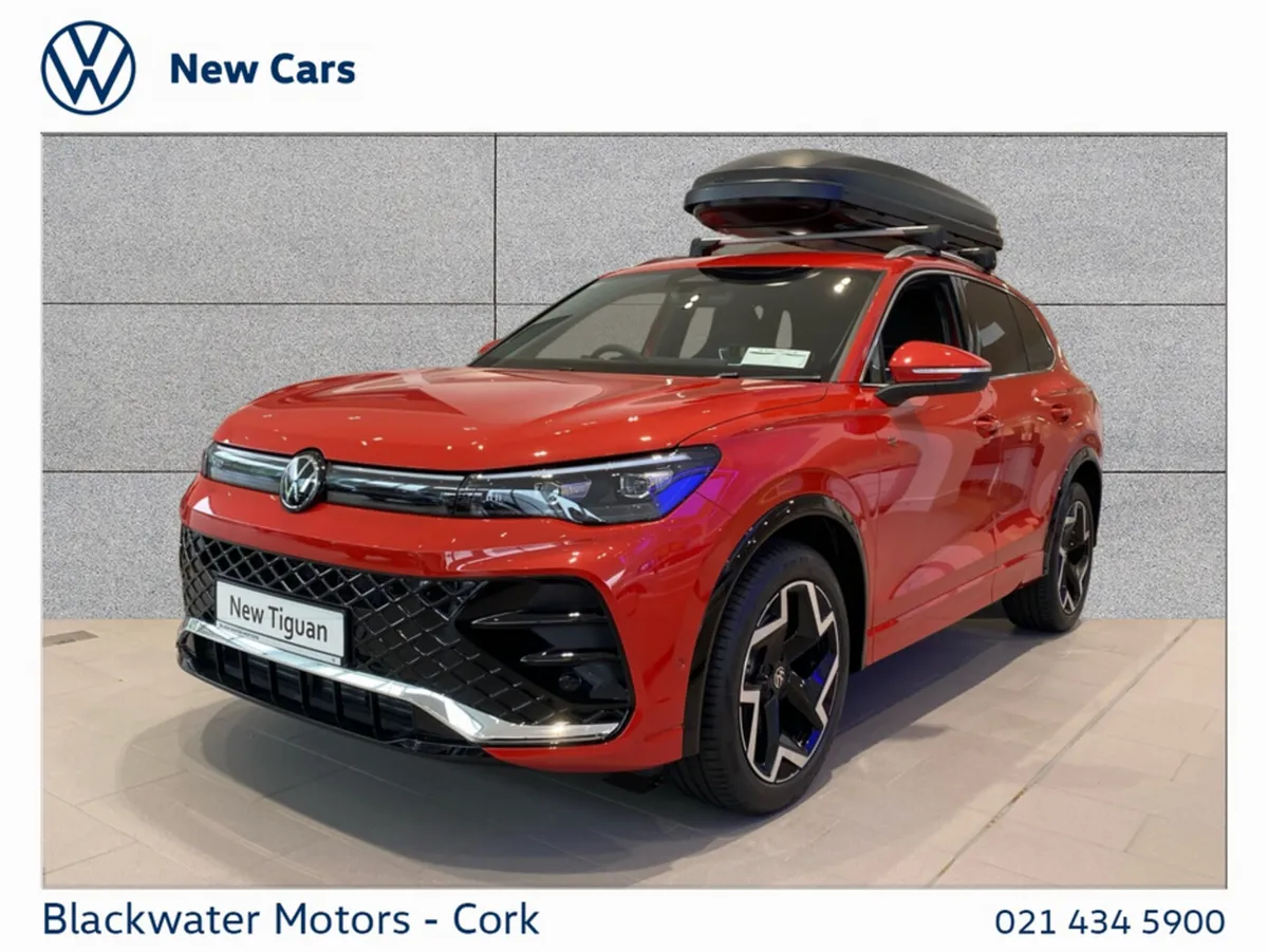 Volkswagen Tiguan SUV, Diesel, 2027, Red