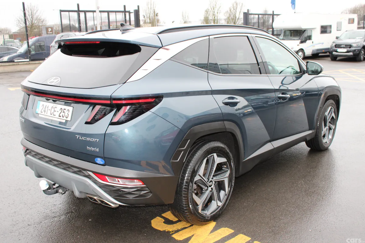 Hyundai Tucson SUV, Petrol Hybrid, 2024, Blue