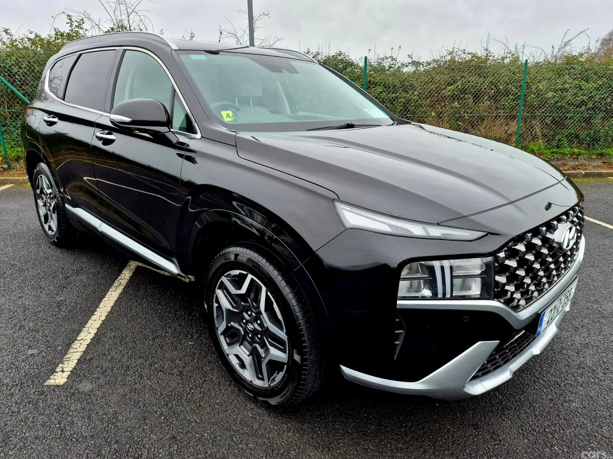 Hyundai Santa Fe SUV, Petrol Plug-in Hybrid, 2022, Black