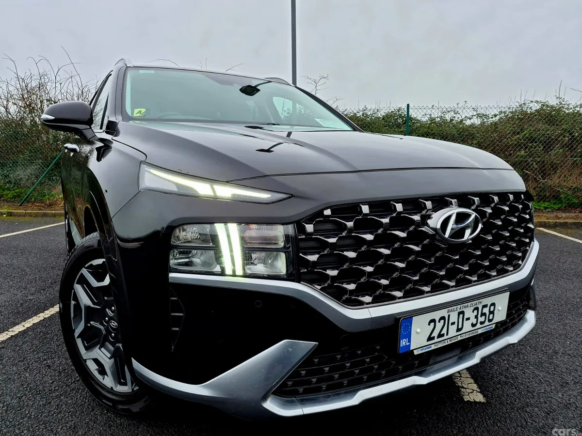Hyundai Santa Fe SUV, Petrol Plug-in Hybrid, 2022, Black
