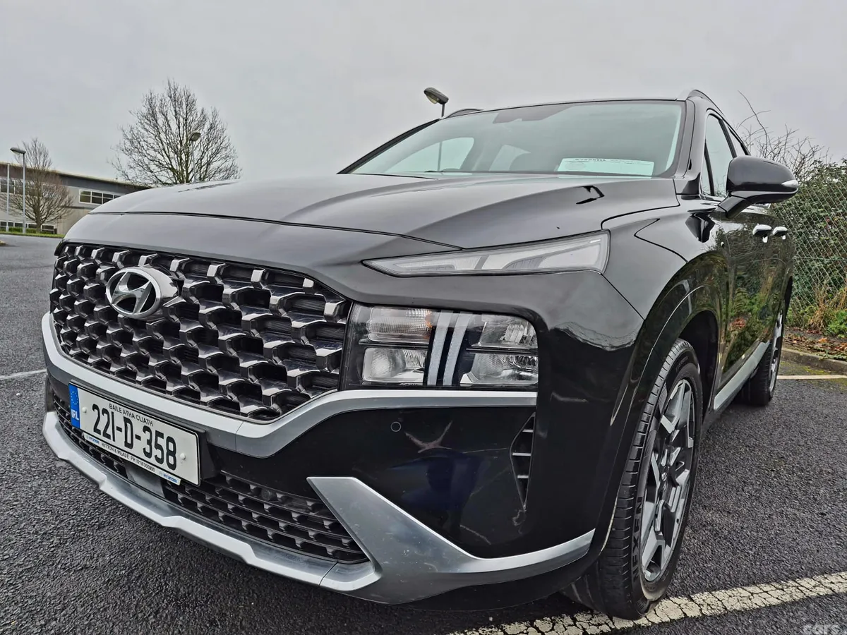 Hyundai Santa Fe SUV, Petrol Plug-in Hybrid, 2022, Black