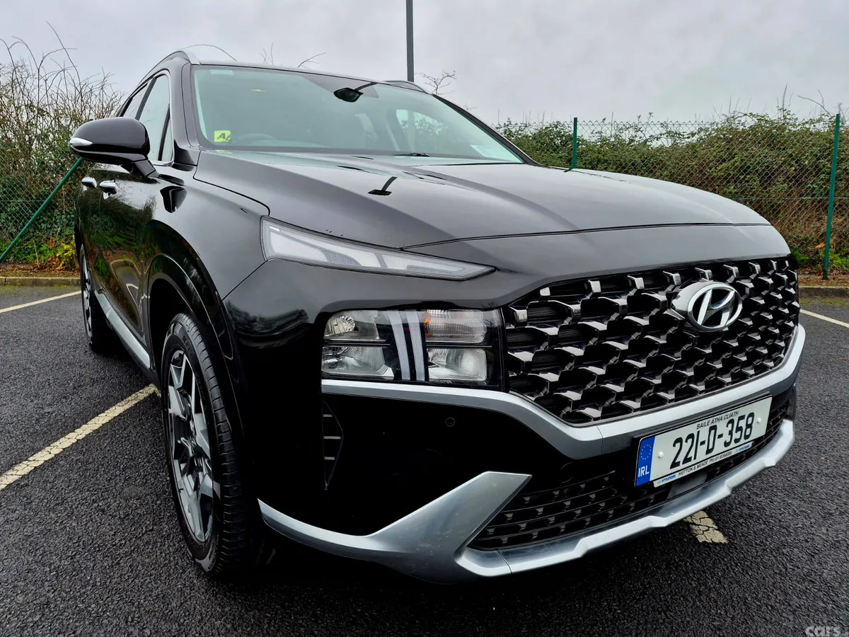 Hyundai Santa Fe SUV, Petrol Plug-in Hybrid, 2022, Black