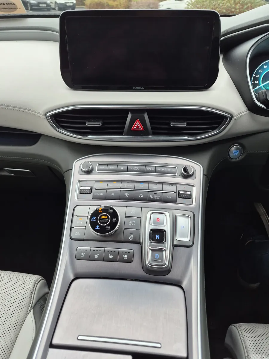 Hyundai Santa Fe SUV, Petrol Plug-in Hybrid, 2022, Black