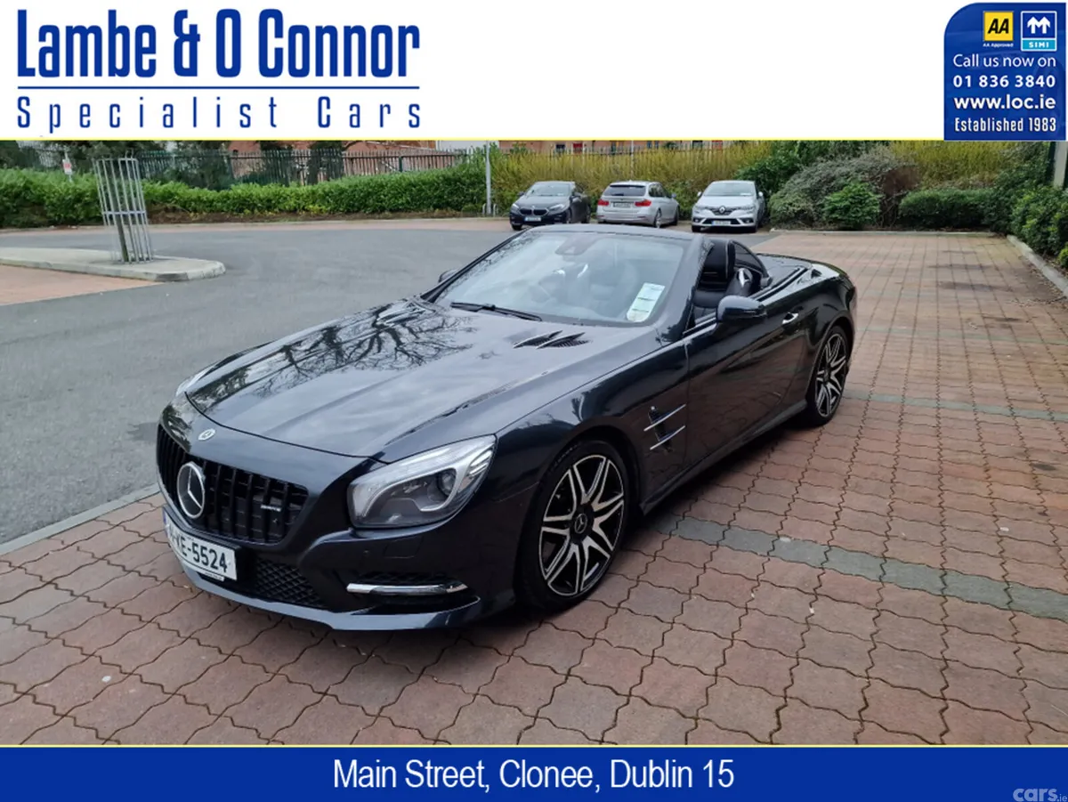 Mercedes-Benz SL-Class Convertible, Petrol, 2014, Black