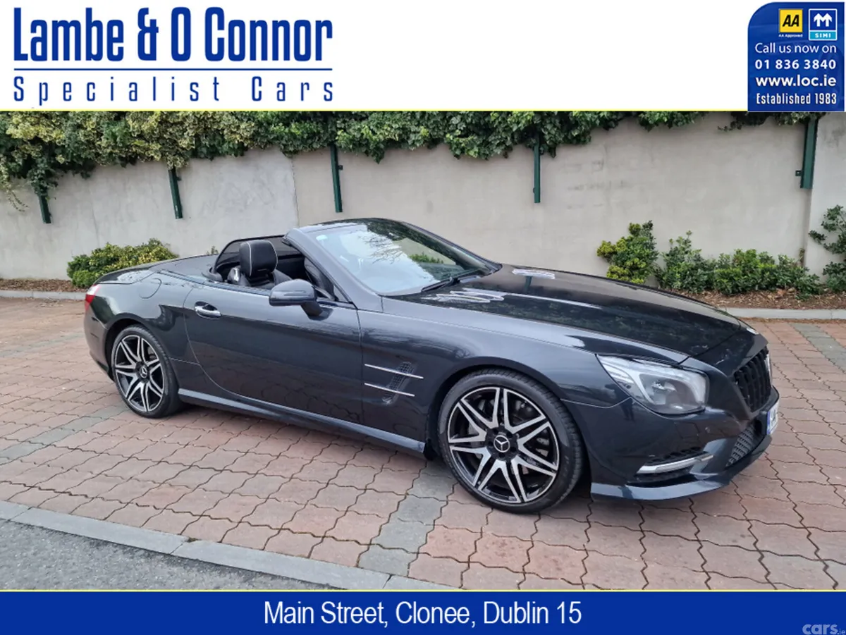 Mercedes-Benz SL-Class Convertible, Petrol, 2014, Black
