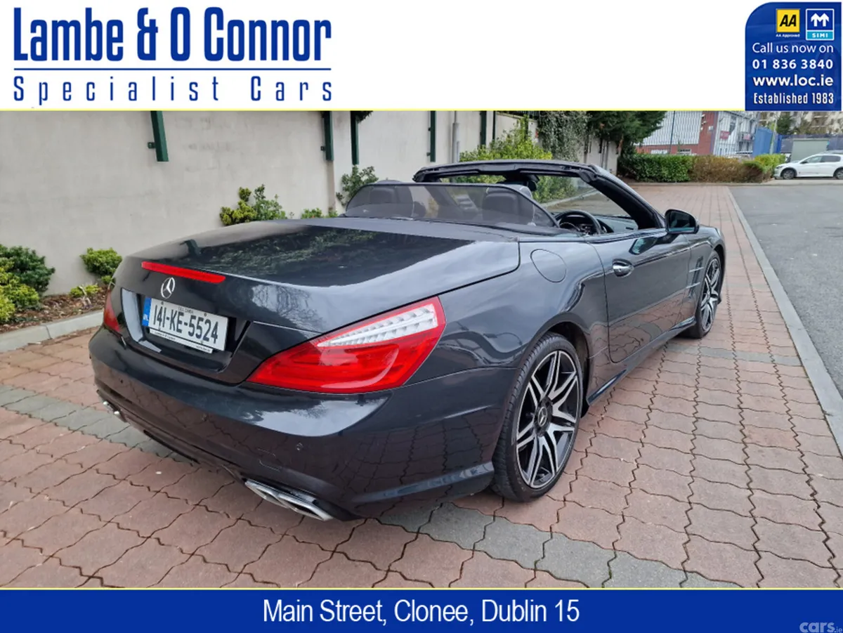 Mercedes-Benz SL-Class Convertible, Petrol, 2014, Black