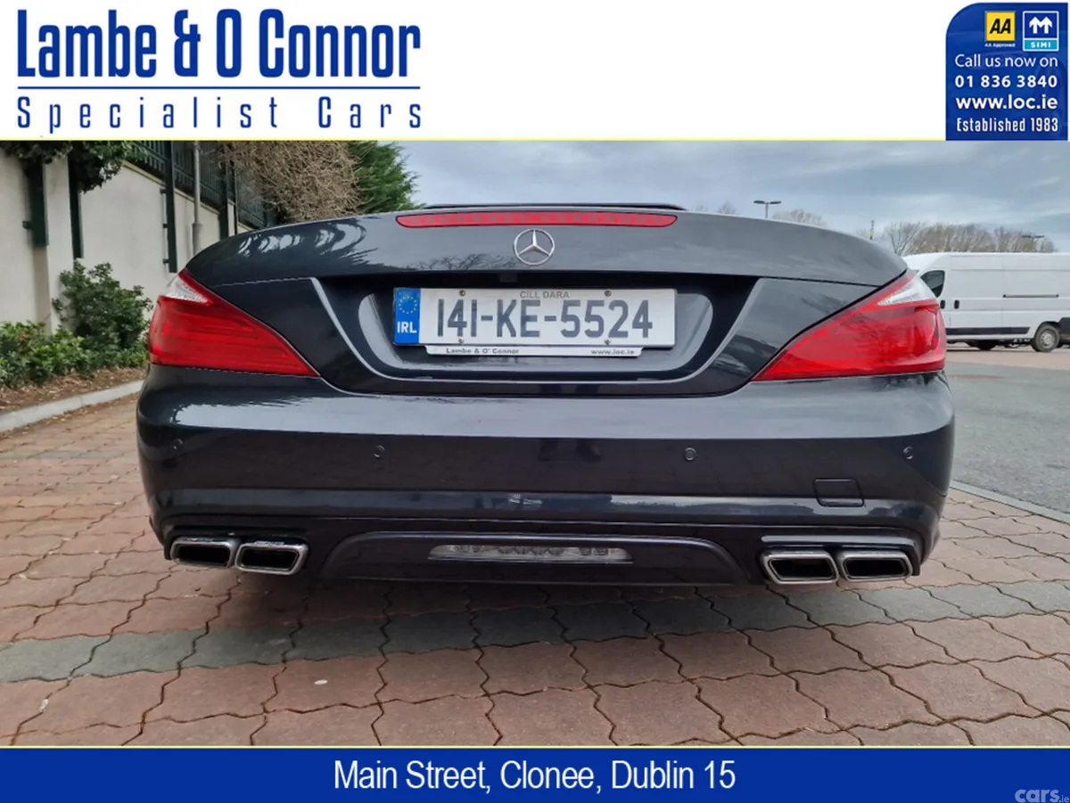 Mercedes-Benz SL-Class Convertible, Petrol, 2014, Black