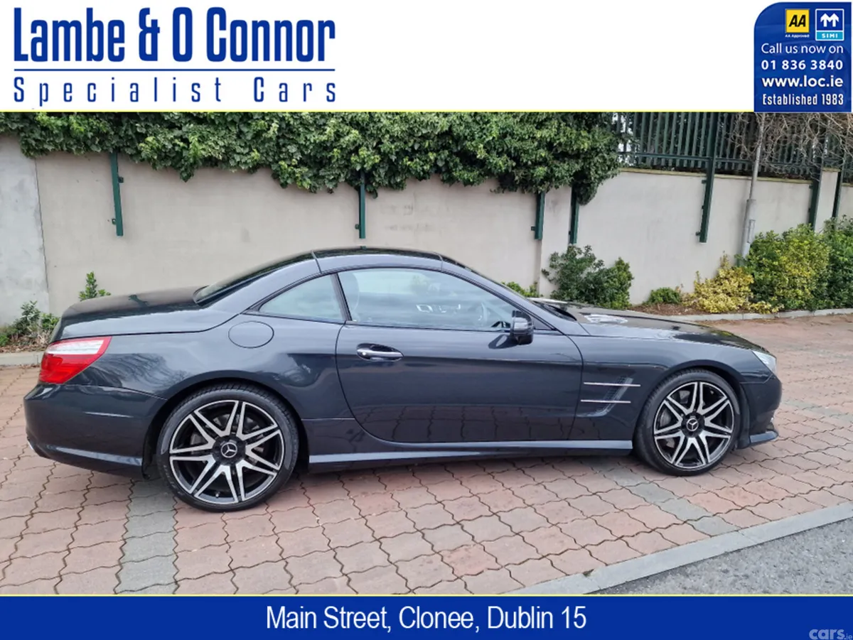Mercedes-Benz SL-Class Convertible, Petrol, 2014, Black