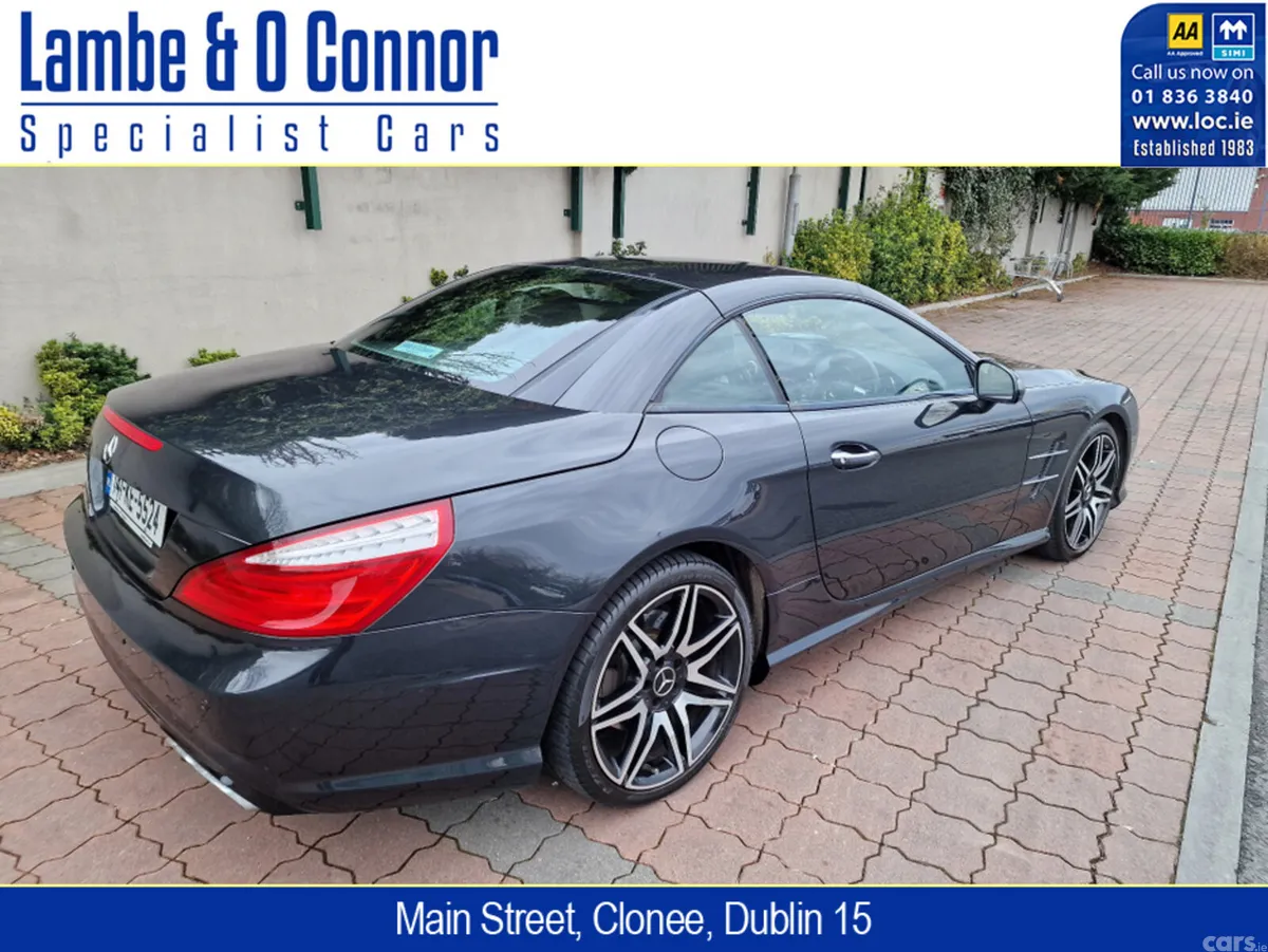 Mercedes-Benz SL-Class Convertible, Petrol, 2014, Black