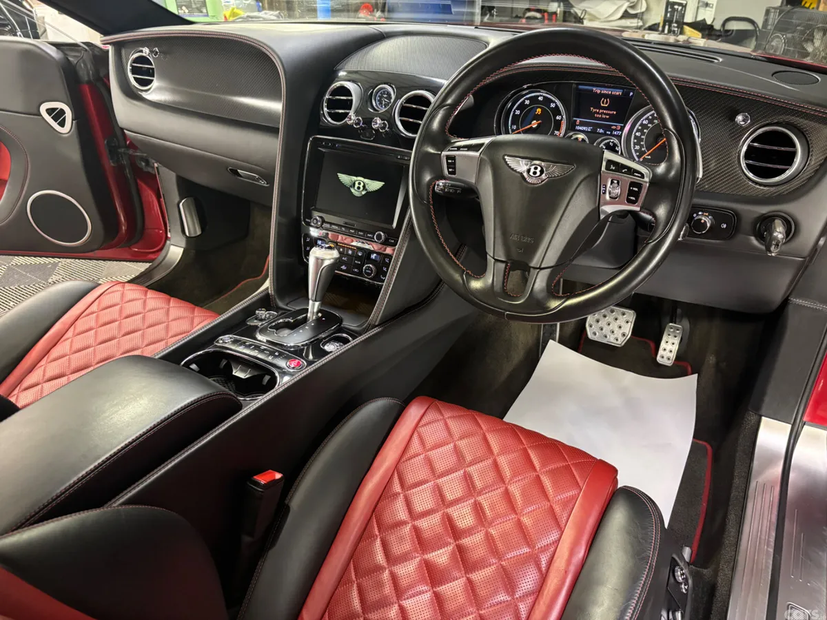 Bentley Continental Coupe, Petrol, 2016, Red