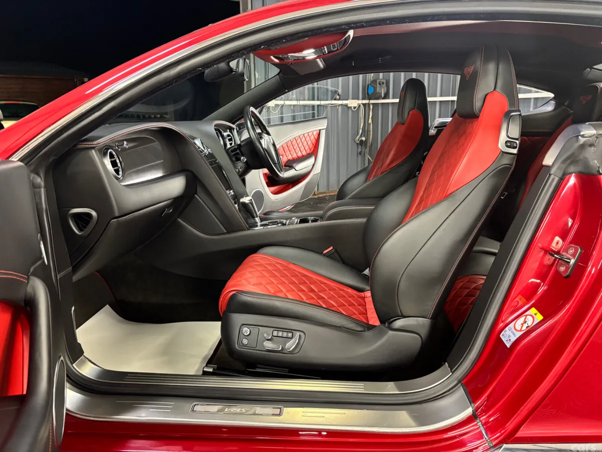 Bentley Continental Coupe, Petrol, 2016, Red
