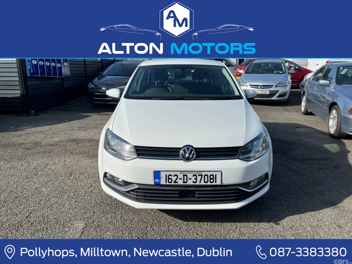Volkswagen Polo Hatchback, Petrol, 2016, White