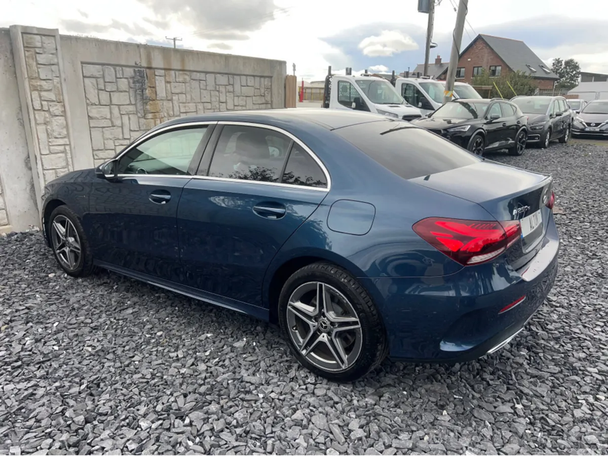 Mercedes-Benz A-Class Saloon, Petrol Hybrid, 2020, Blue