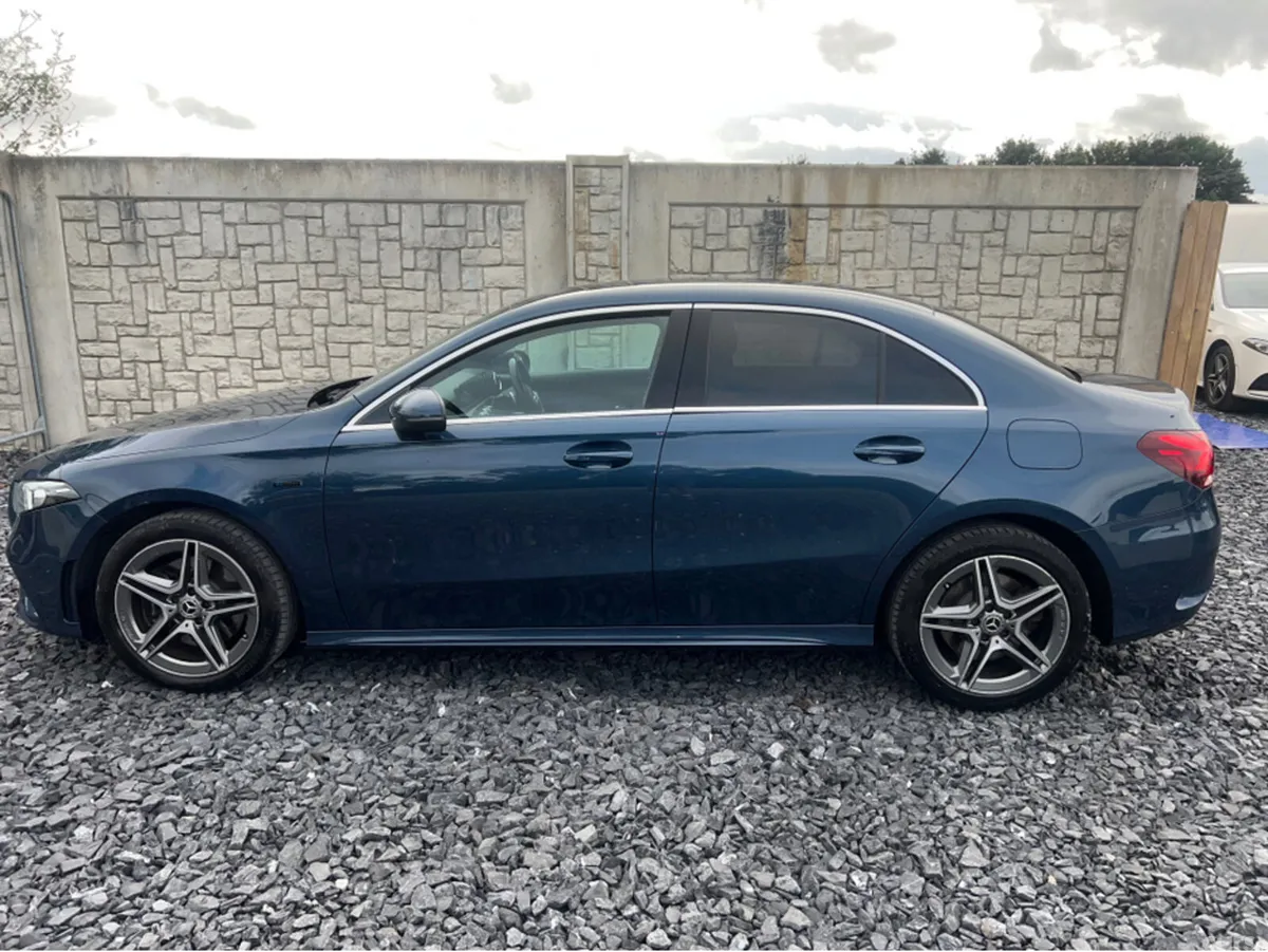 Mercedes-Benz A-Class Saloon, Petrol Hybrid, 2020, Blue