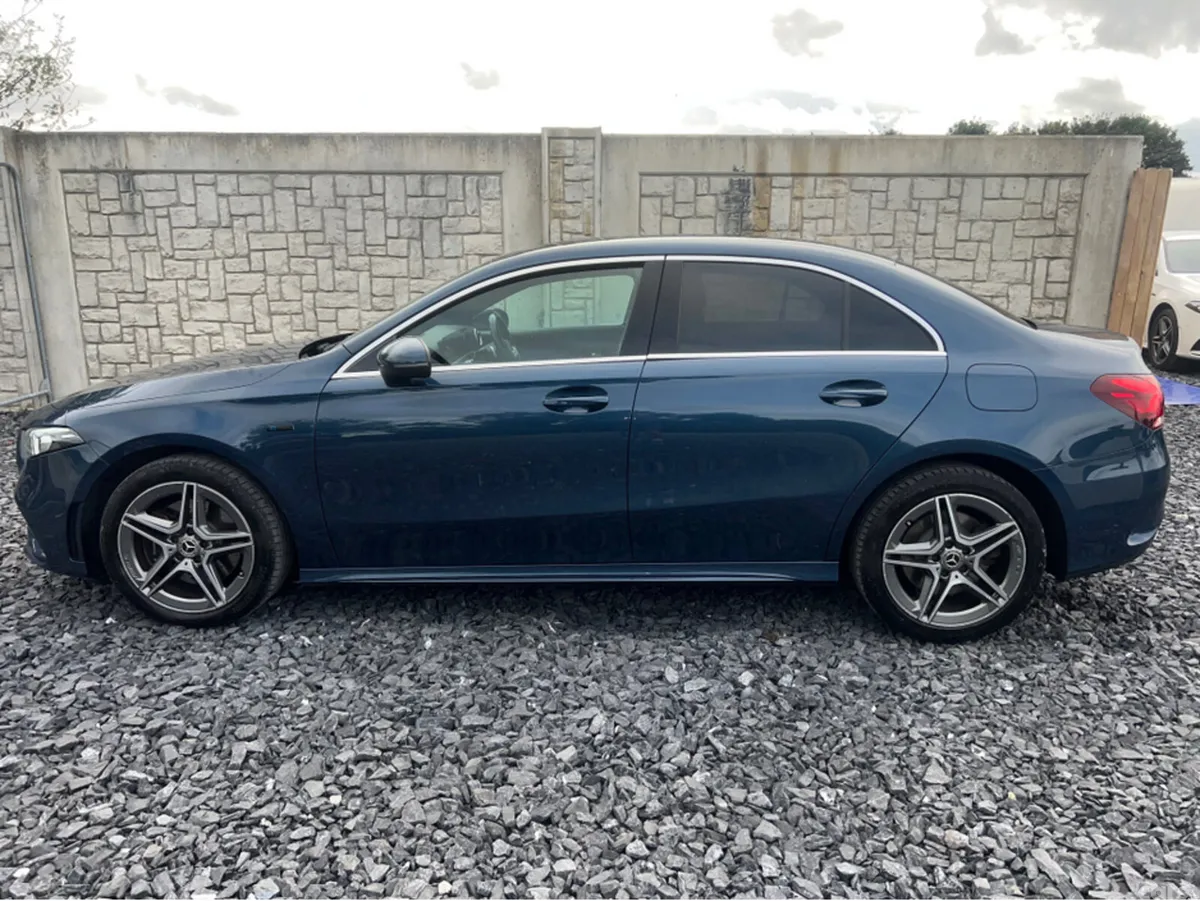 Mercedes-Benz A-Class Saloon, Petrol Hybrid, 2020, Blue