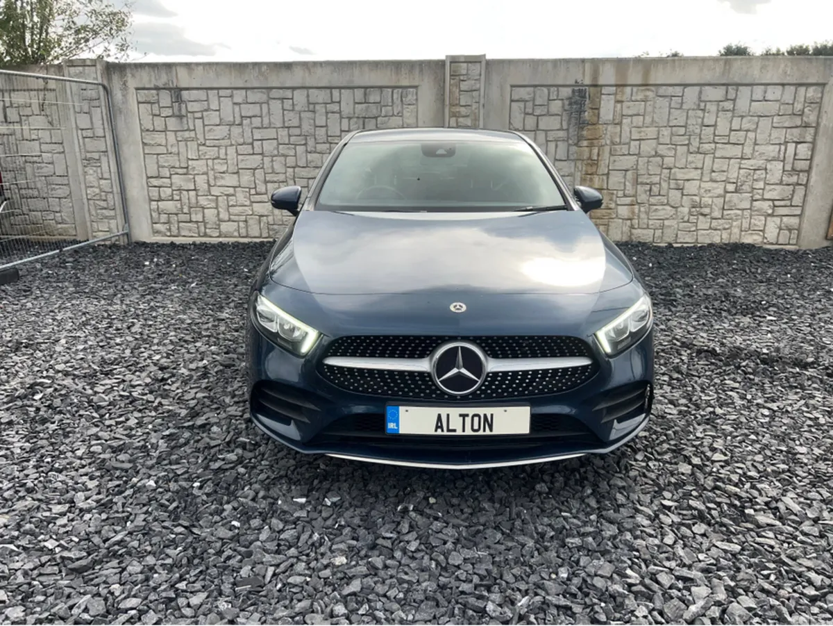 Mercedes-Benz A-Class Saloon, Petrol Hybrid, 2020, Blue