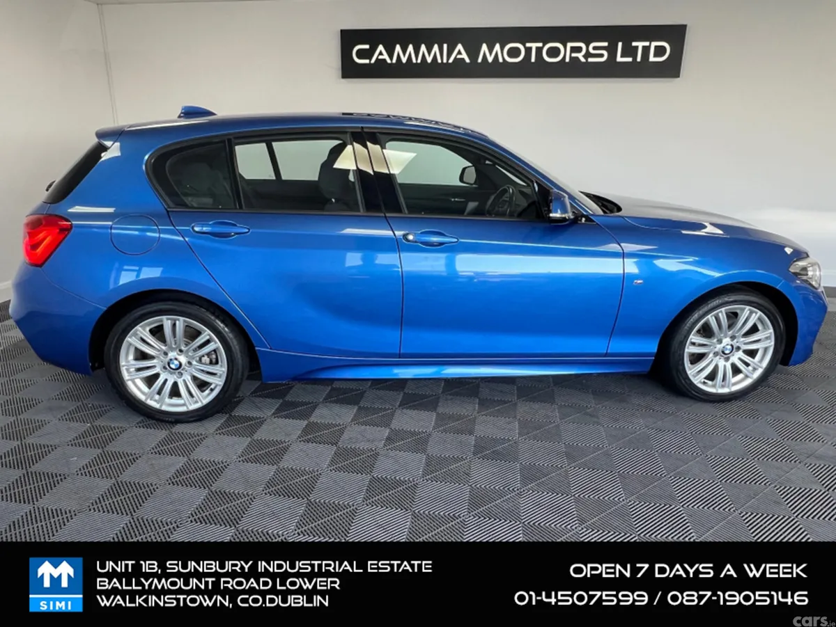 BMW 1-Series Hatchback, Petrol, 2017, Blue
