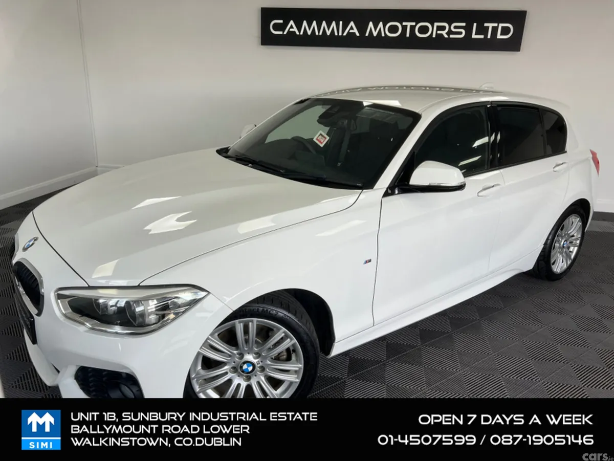 BMW 1-Series Hatchback, Petrol, 2016, White