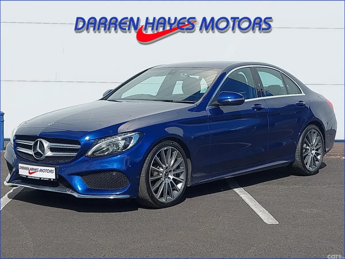 Mercedes-Benz C-Class Saloon, Diesel, 2018, Blue
