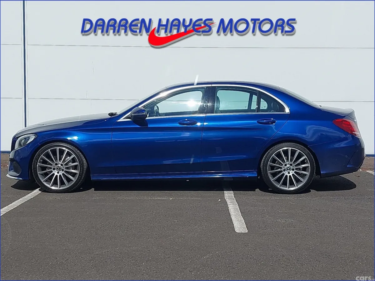 Mercedes-Benz C-Class Saloon, Diesel, 2018, Blue