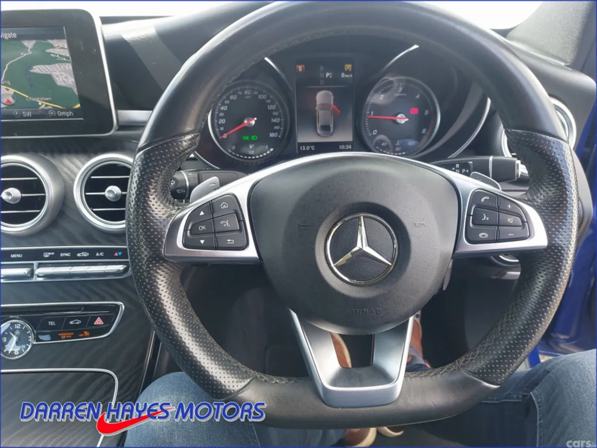 Mercedes-Benz C-Class Saloon, Diesel, 2018, Blue