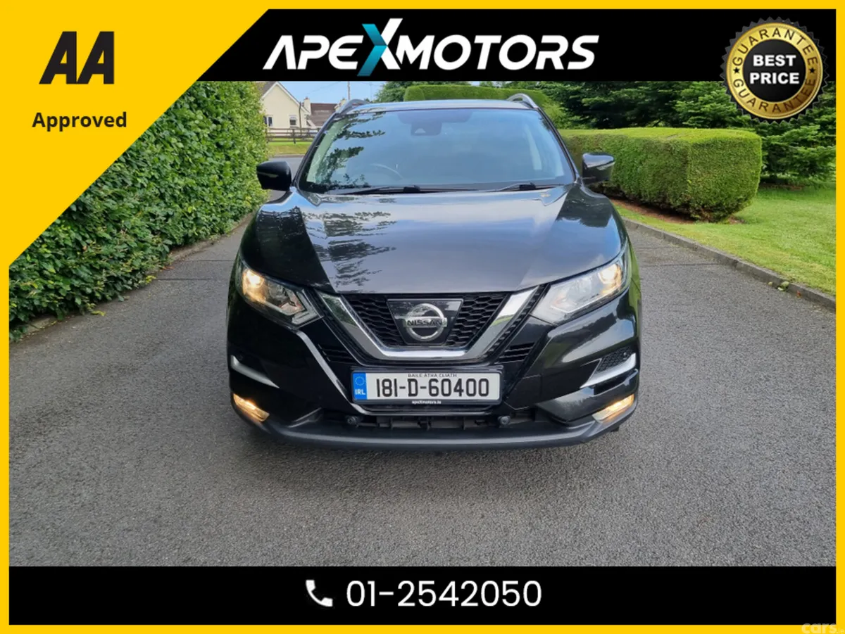 Nissan Qashqai Hatchback, Diesel, 2018, Black