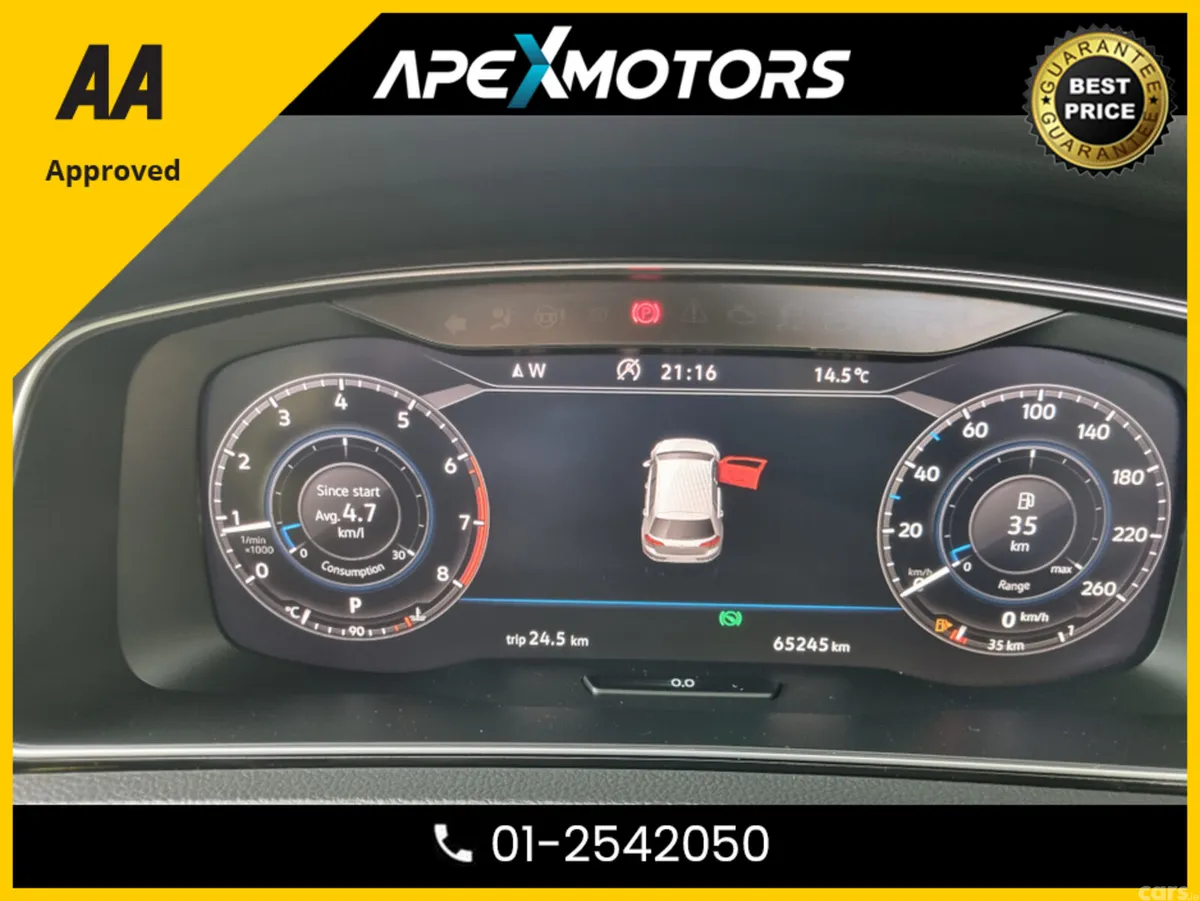 Volkswagen Golf Hatchback, Petrol, 2018, White