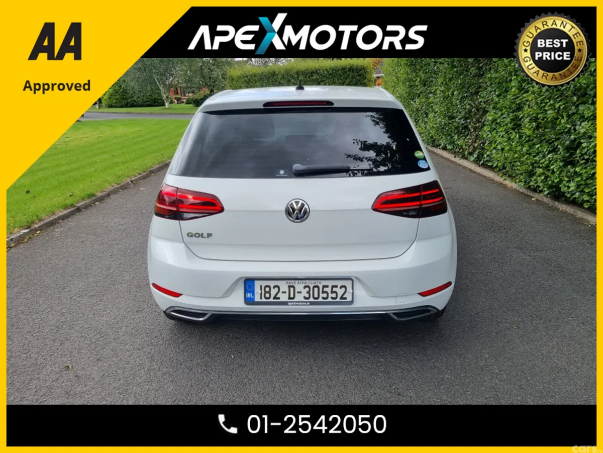 Volkswagen Golf Hatchback, Petrol, 2018, White