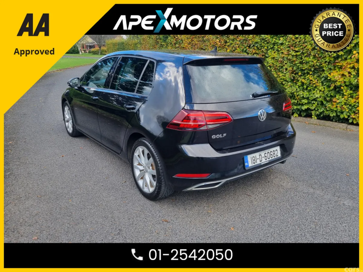 Volkswagen Golf Hatchback, Petrol, 2018, Black