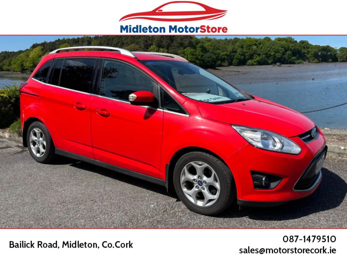 Ford Grand C-Max MPV, Diesel, 2015, Red