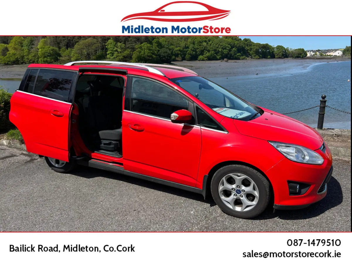 Ford Grand C-Max MPV, Diesel, 2015, Red
