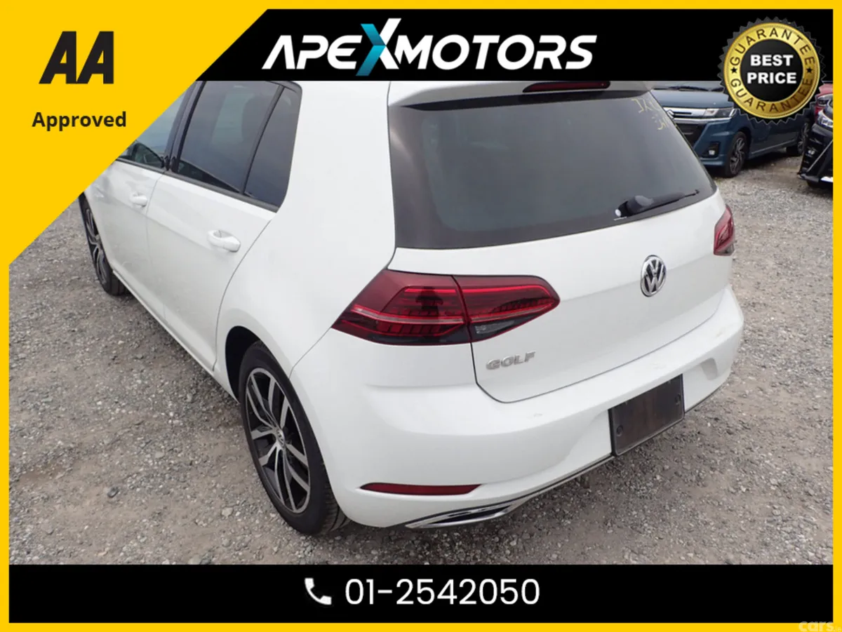 Volkswagen Golf Hatchback, Petrol, 2018, White