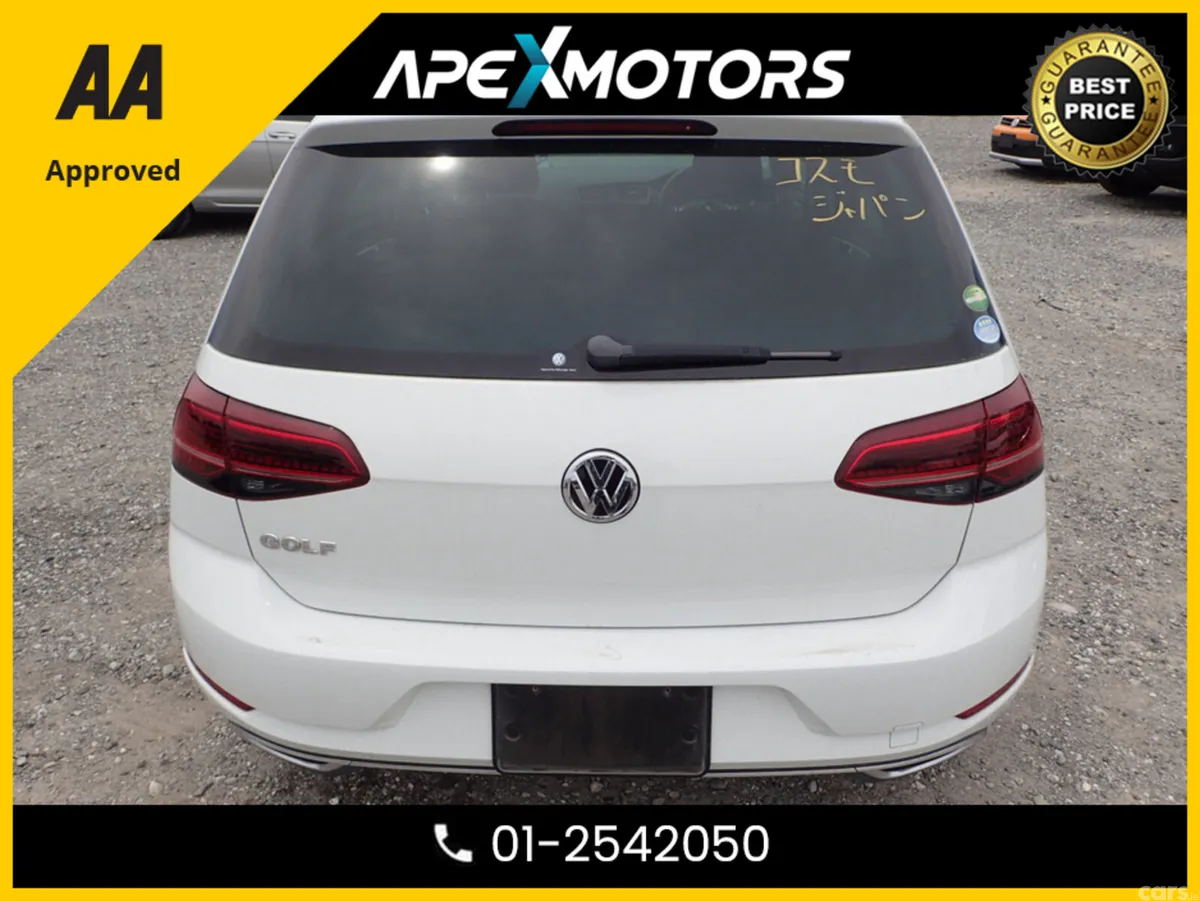 Volkswagen Golf Hatchback, Petrol, 2018, White
