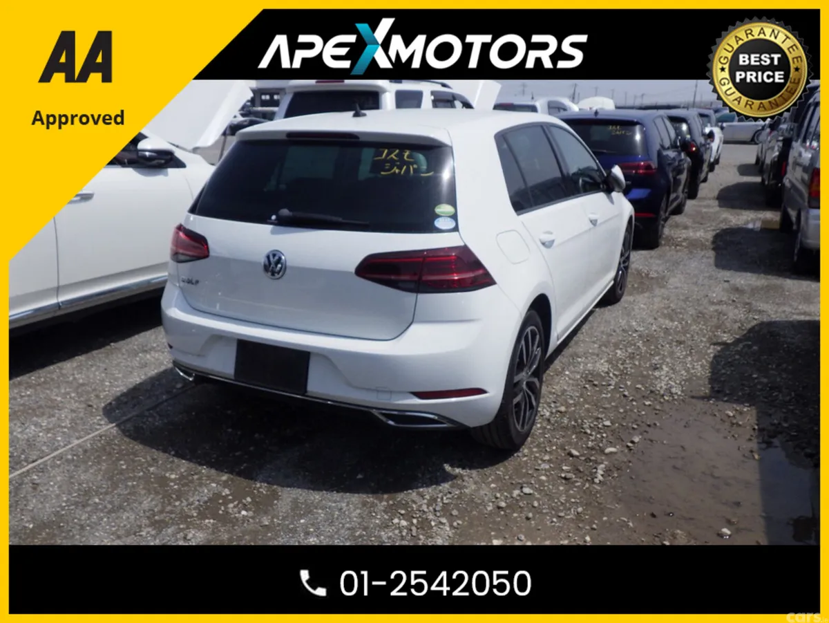 Volkswagen Golf Hatchback, Petrol, 2018, White