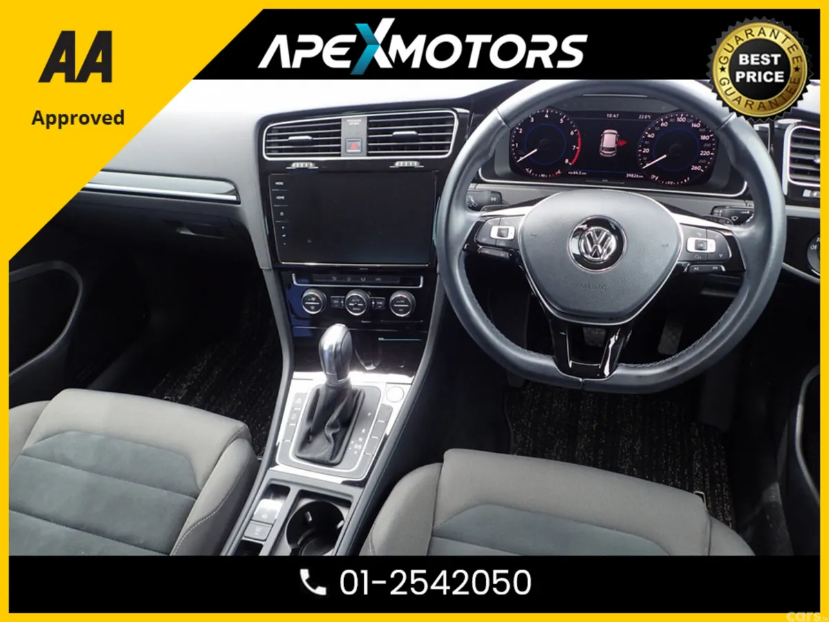 Volkswagen Golf Hatchback, Petrol, 2018, White