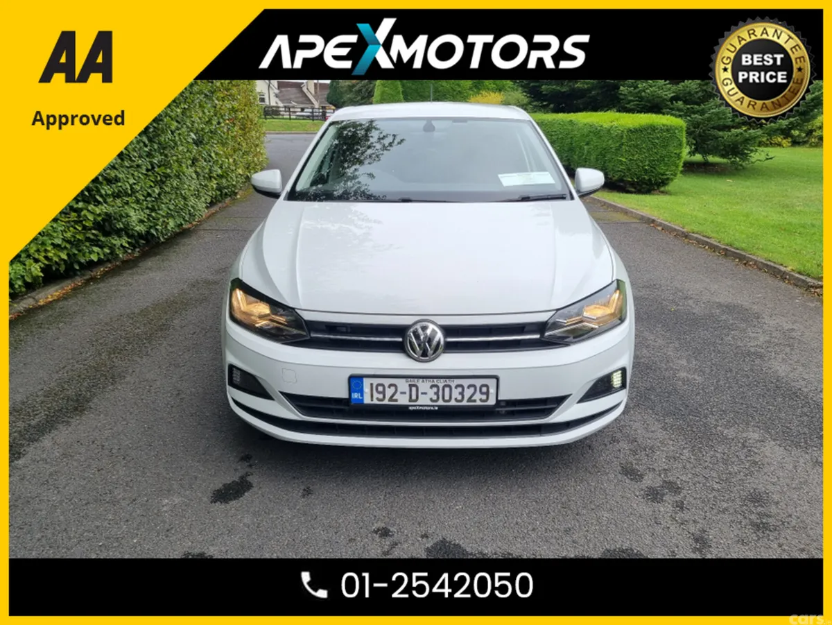 Volkswagen Polo Hatchback, Petrol, 2019, White