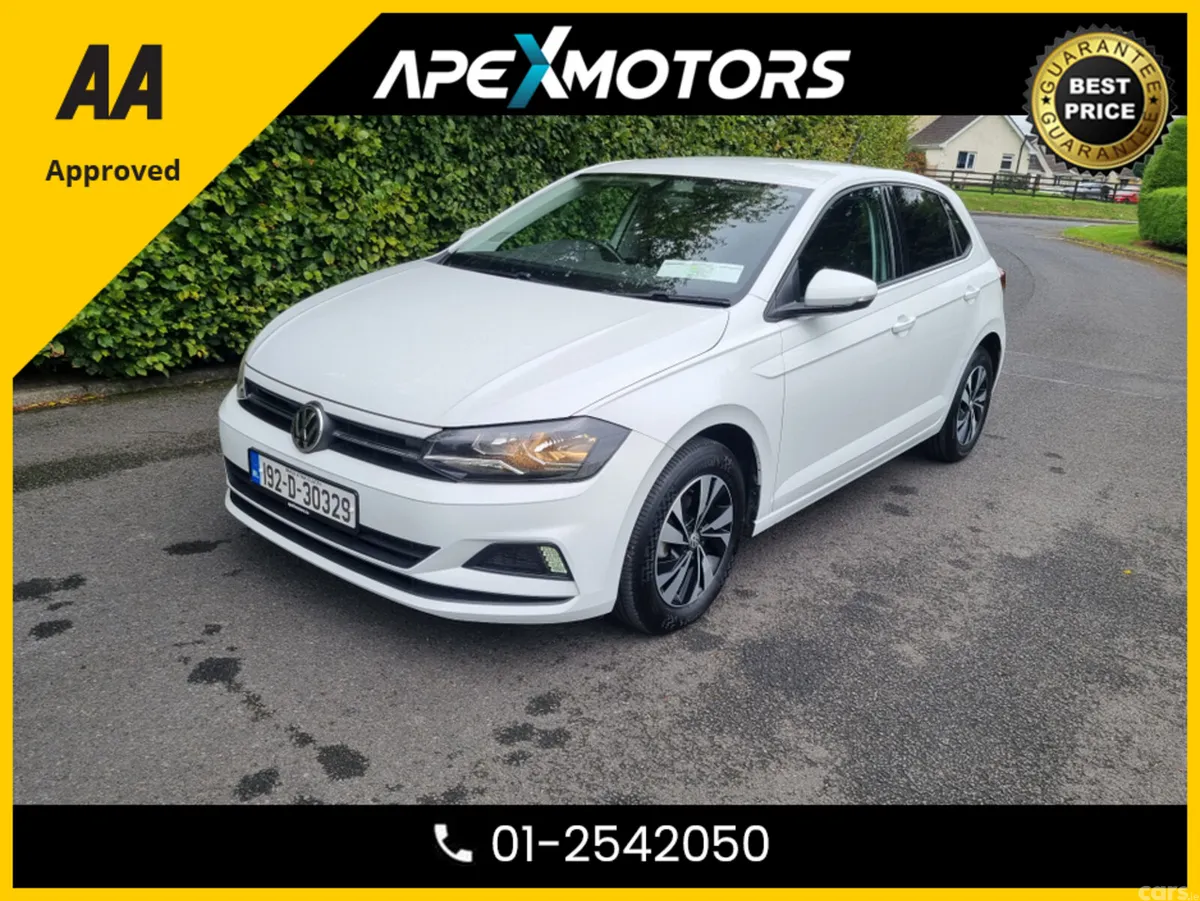 Volkswagen Polo Hatchback, Petrol, 2019, White