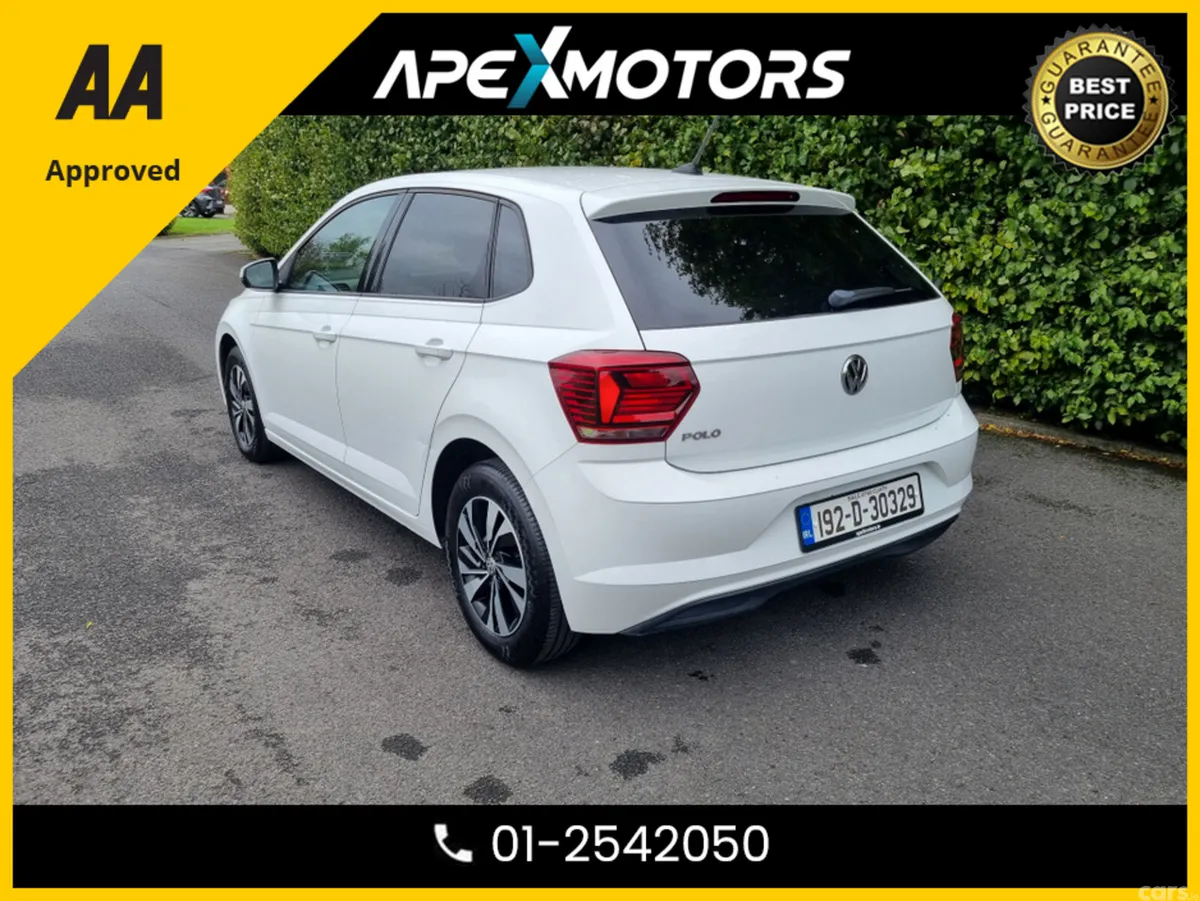 Volkswagen Polo Hatchback, Petrol, 2019, White