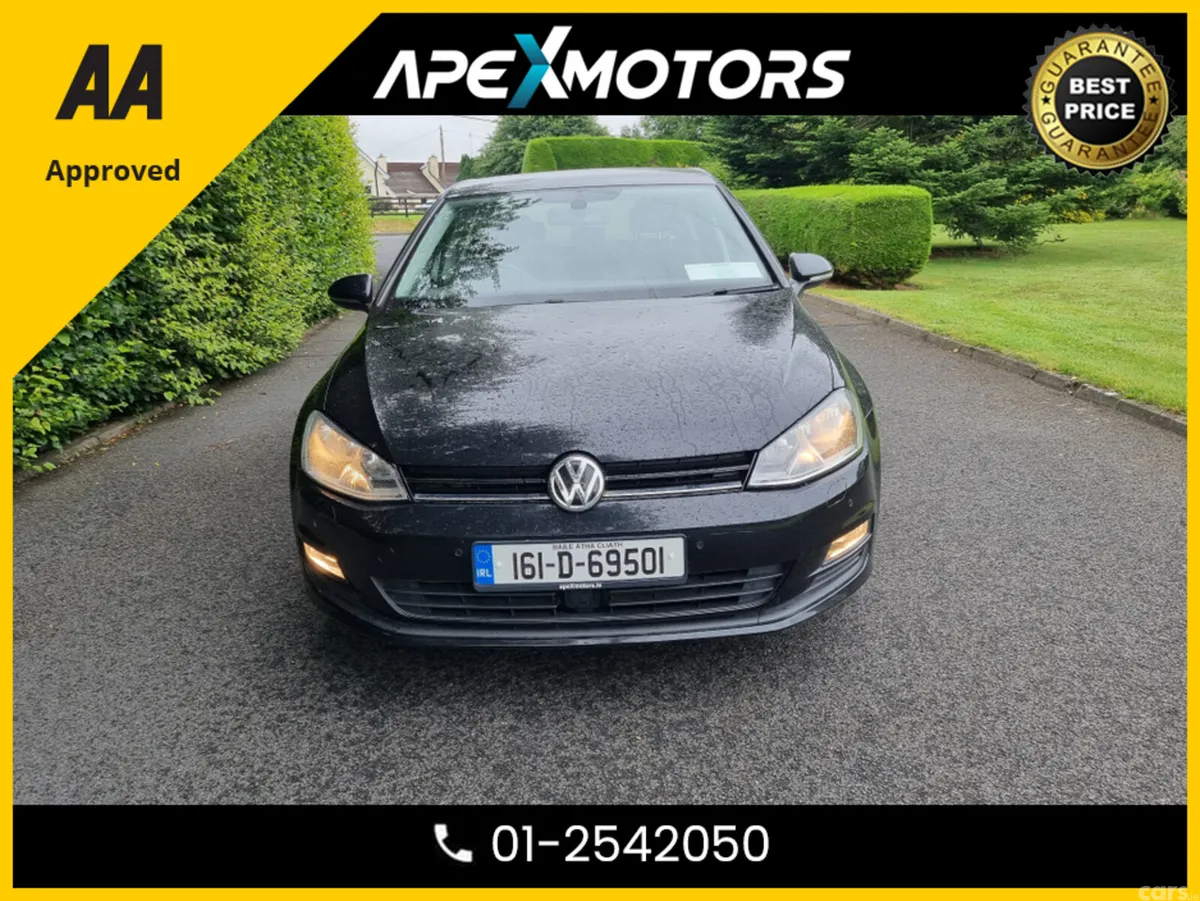 Volkswagen Golf Hatchback, Petrol, 2016, Black