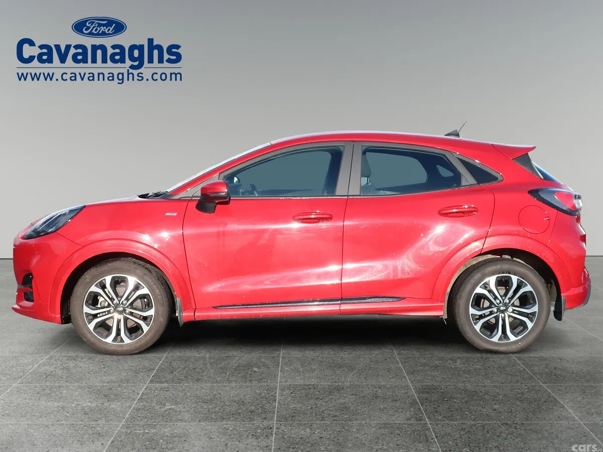Ford Puma MPV, Petrol Hybrid, 2023, Red