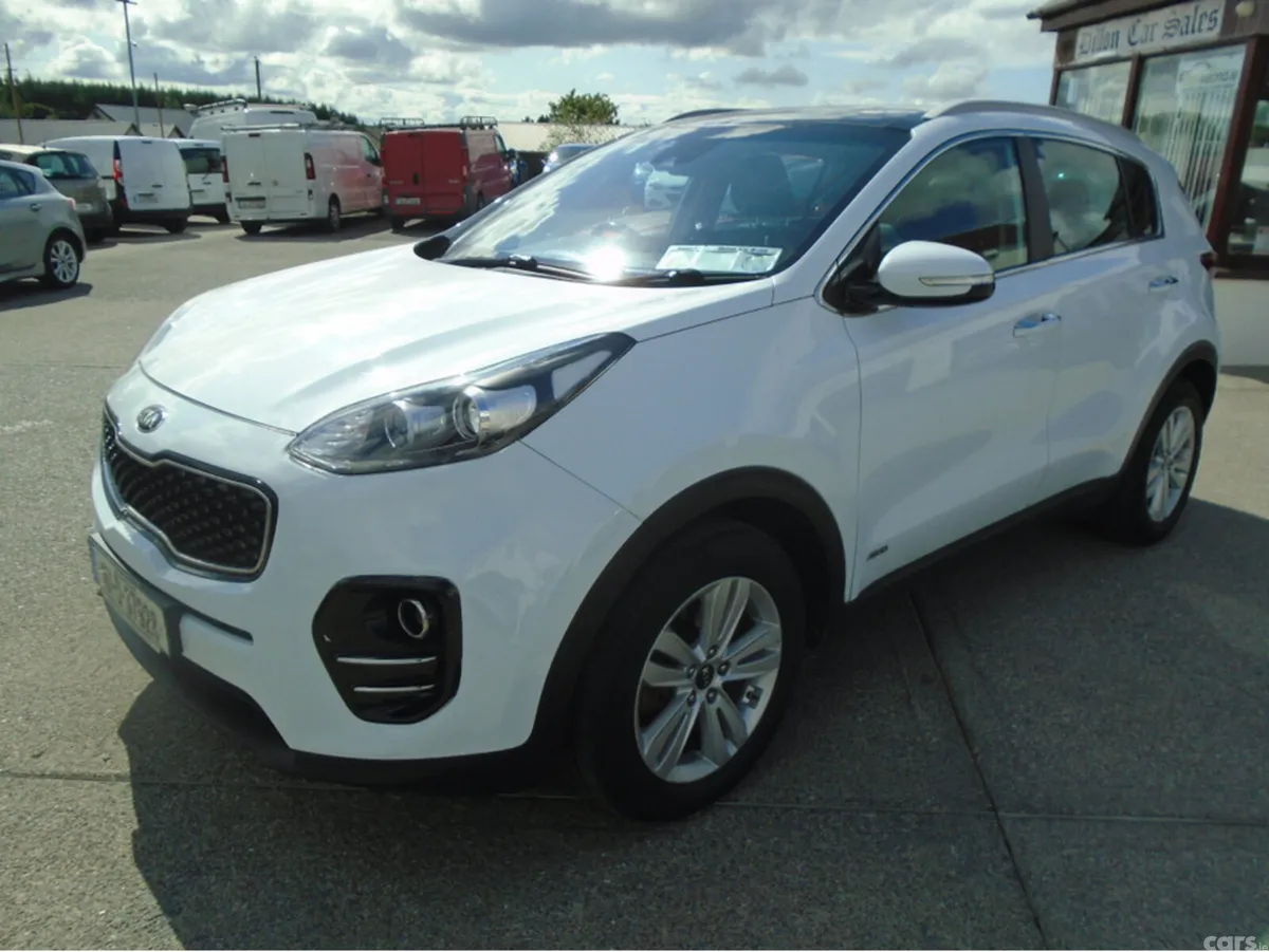 Kia Sportage MPV, Diesel, 2016, White