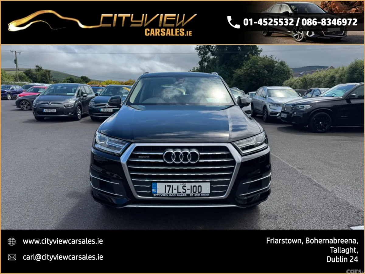 Audi Q7 Estate, Diesel, 2017, Black