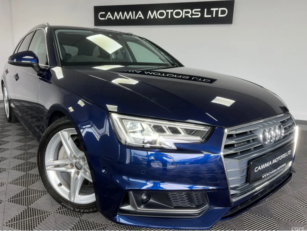 Audi A4 Estate, Petrol, 2019, Blue