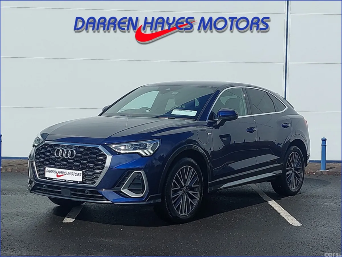 Audi Q3 Estate, Petrol Hybrid, 2022, Blue