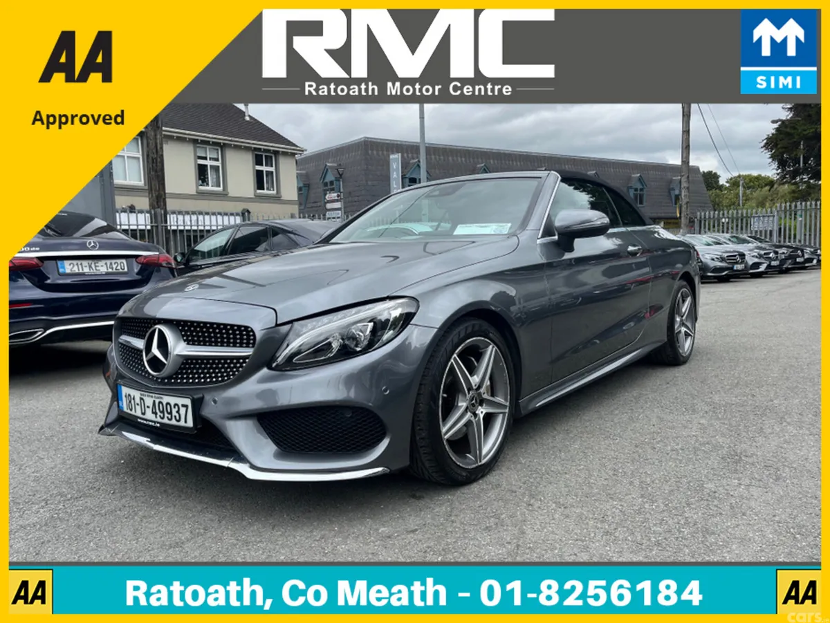 Mercedes-Benz C-Class Convertible, Diesel, 2018, Grey
