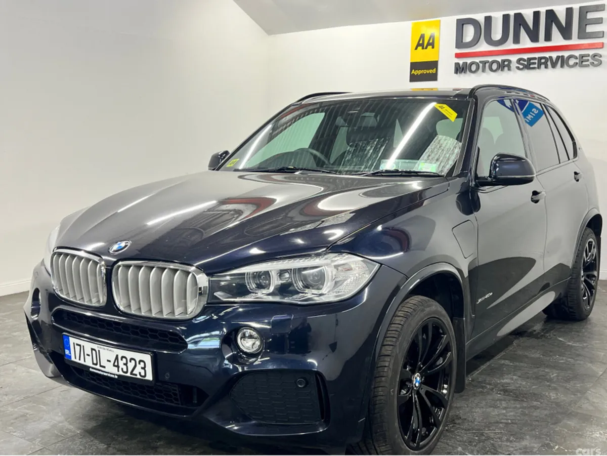 BMW X5 Estate, Petrol Plug-in Hybrid, 2017, Black