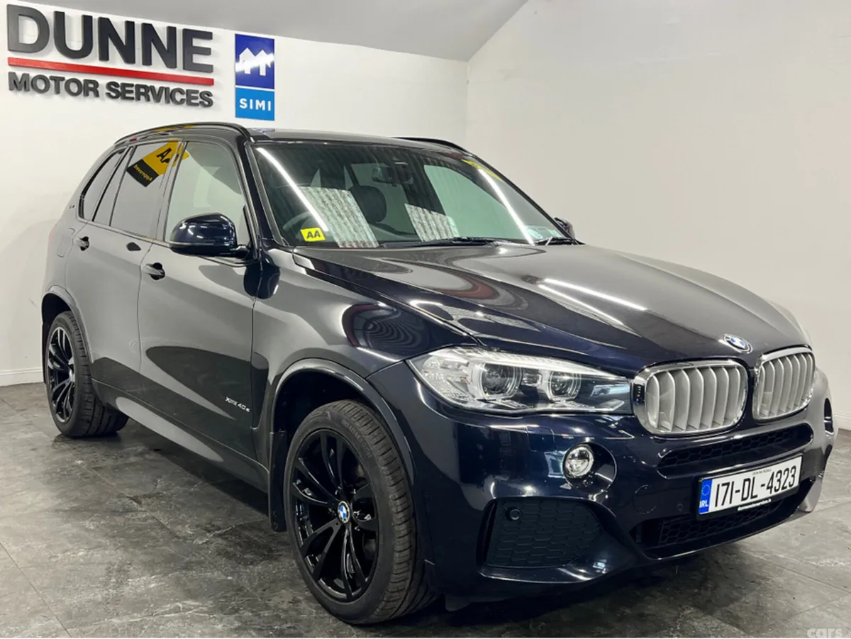 BMW X5 Estate, Petrol Plug-in Hybrid, 2017, Black
