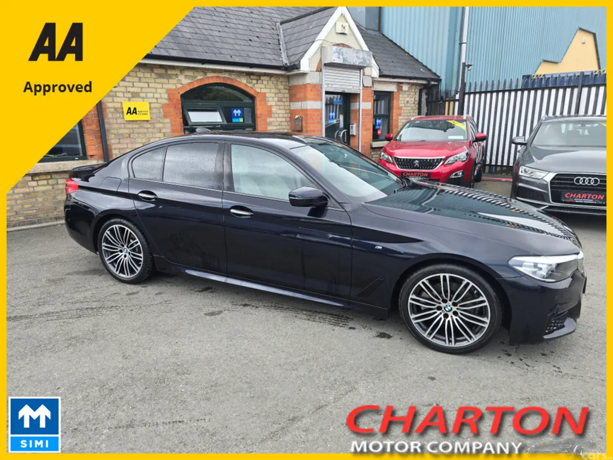 BMW 5-Series Saloon, Diesel, 2017, Black