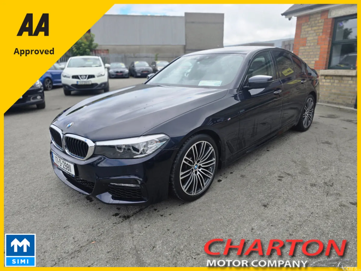 BMW 5-Series Saloon, Diesel, 2017, Black