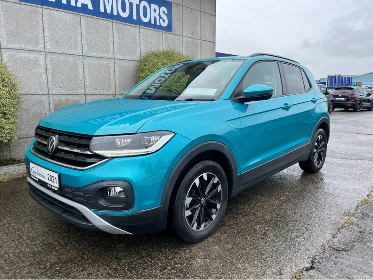 Volkswagen T-Cross SUV, Petrol, 2021, Green